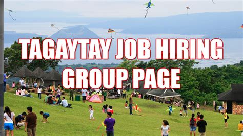 tagaytay hiring